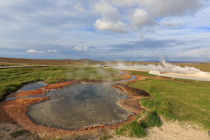Landschaft Hveravellir